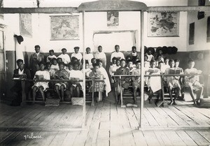 Pupils of the 7th grade in school Benjamin Escande in Ambositra, Madagascar