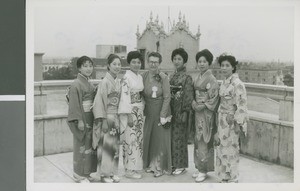 Beth Bixler at a Wedding, Tokyo, Japan, 1960