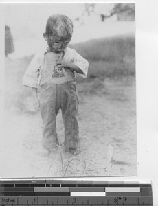 An orphan boy in China, 1946