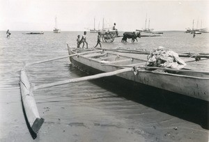 Outrigger from Tulear, in Madagascar