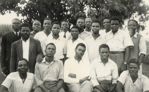 Students of the divinity school of Ndoungue, in Cameroon