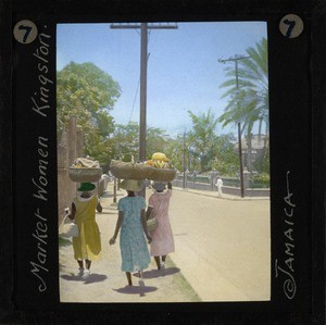 "Market Women, Kingston Jamaica", early 20th century