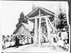 Consecration of a church bell, Gonja, Tanzania, ca. 1927-1938