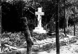 Henri Berthoud's grave, Valdezia, South Africa, ca. 1905-1911