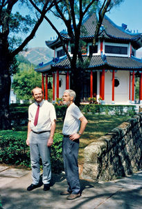 Tao Fong Shan Christian Centre (TFSCC), Hong Kong, November 1992. Head of the center, DD Rolv O