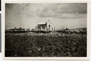 Italian military cemetery, Debre Birhan, Ethiopia, ca.1938