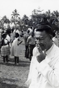 Assembly of the Pacific conference of Churches in Chepenehe, 1966 : a representative of Samoa Islands