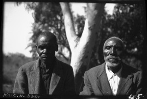 African men, Catembe, Mozambique, ca. 1940-1950