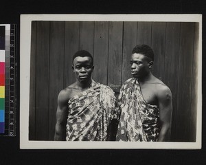 Portrait of men, Ghana, 1926