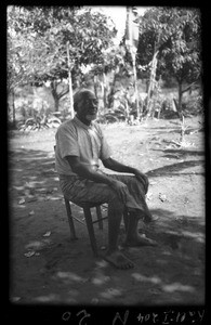 African chief, Mozambique, ca. 1933-1939