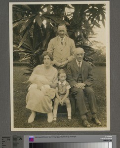 Reverend Dr Arthur, Kikuyu, Kenya, August 1926