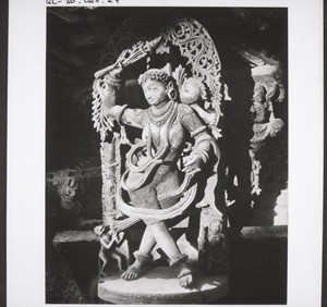 12th century carving from the Chenna Kesava Temple at Belur