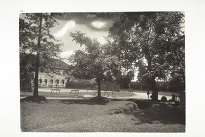 Mercara. Court Building with tennis-court