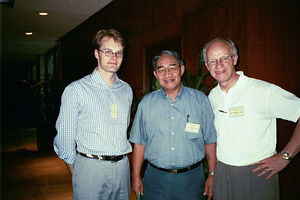 Mekong Coordination Committee Meeting in Bangkok 2002. From right Jørgen Nørgaard Pedersen (Dep