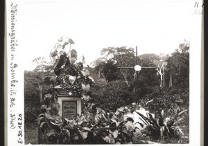 Missionary graves in Bombe (Mrs Stolz, Rev. Bitzer)