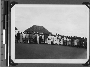 Congregation in Kakola, Usoke, Unyamwezi, Tanzania