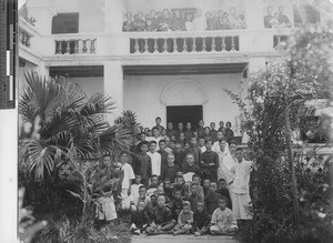 The Feast of the Assumption at the Catholic Mission at Xinchang, China, 1917