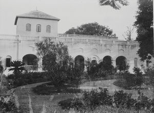 Santal Parganas, Nordindien. Kaerabani missionærbolig, bygget af den tyske baptistmissionær Albert R. Haegert, død 1904 (hvorefter huset blev købt af Santalmissionen i 1905)