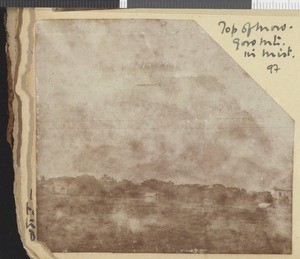 Mountains in the mist, Morogoro region, Tanzania, November 1917