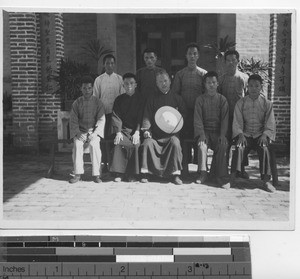 Fr. Lei with graduates of catechist school in Pingnan, China, 1932