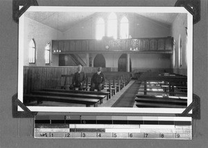 Interior of the church in Maitland, Cape Town, South Africa, 1930