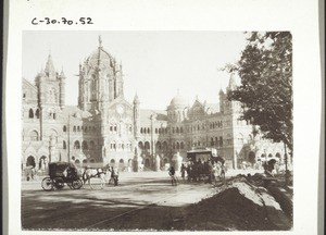 Bahnhof in Bombay