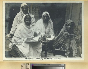 Home Schooling, Sialkot, Pakistan, ca.1900