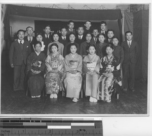 The Choral Society at Fushun, China, 1940