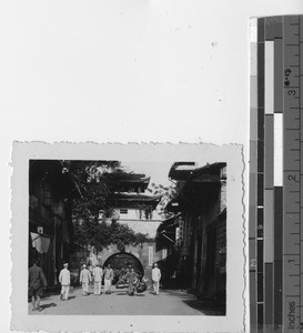 Entrance to the Imperial City at Guilin, China, 1935