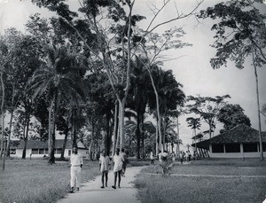 Secondary school of Libamba, in Cameroon