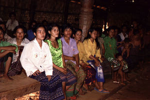 Adult educaion in Ratanakiri Cambodia in 2001