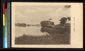 View of the Uele River, Amadi, Congo, ca.1920-1940