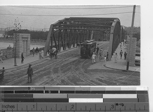 A bridge at Chihli, China, 1917