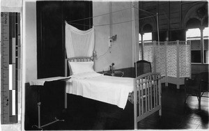 St. Paul's Hospital patient room, Manila Philippines, ca. 1920/1940