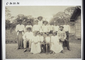 Die erste Christengemeinde in Nyasoso, Kamerun