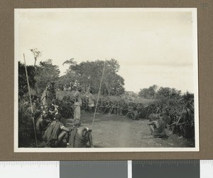 Outdoor service, Chogoria, Kenya, ca.1927