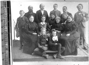 Group of ABCFM missionaries, Pang Chuang, Shandong, China, 1897