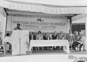 Danish Bangladesh Leprosy Mission/DBLM, Nilphamari. Opening of the new training centre, 18th Ja