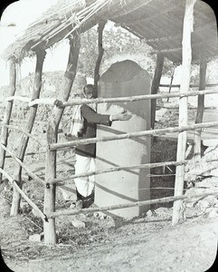 Stone stele, India, ca. 1930