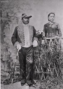 The governor of Toamasina and Mrs. Rainandriamampandry, in Madagascar