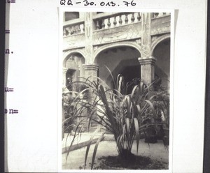 No. 1. Euro-chinese building style, or glimpse in the courtyard of a modern chinese house