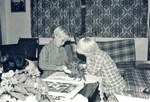 Kathmandu, Nepal. Missionary kids at the Norwegian School Boarding,1981