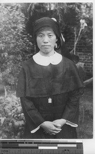 One of the postulants at Fushun, China, 1939