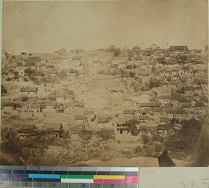 Survey picture of Faravohitra, Antananarivo, Madagascar, ca.1890