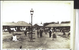 A part of the market place in Accra