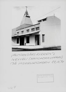 South Arcot District, India. The Centenary Church at Neyveli (Mandarakuppam) on the Consecratio