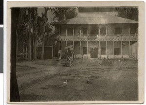 Arrival of the baggage at the first mission station in Adis Abeba, Adis Abeba, Ethiopia, 1928