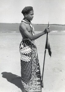 Boy scout in Mahajanga, Madagascar