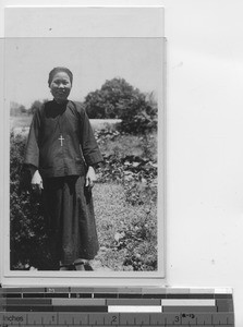 Sister Mary Clare at Luoding, China, 1935