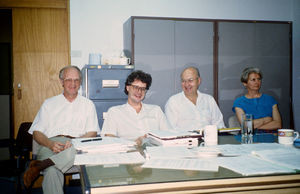 General Secretary Jørgen Nørgaard Pedersen in negociations with members of other organisations